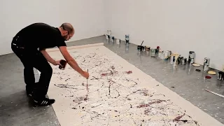 How to paint like Jackson Pollock – One: Number 31, 1950 – with Corey D'Augustine | IN THE STUDIO