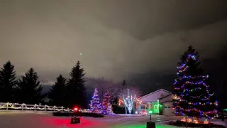 Christmas Lights, Airdrie, AB 12/20/20