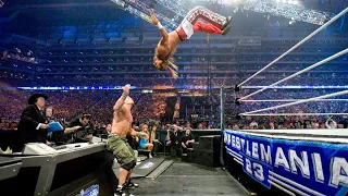 John Cena vs Shawn Michaels Wrestlemania 23 Highlights