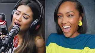 FIRST TIME REACTING TO | MORISETTE AMON "NEVER ENOUGH" (THE GREATEST SHOWMAN OST) LIVE REACTION