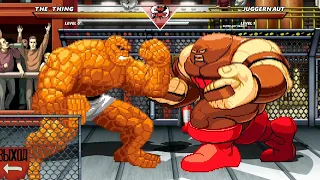 THE THING vs JUGGERNAUT - Highest Level Amazing Fight!