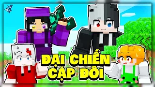 Minecraft Nhưng Đại Chiến Cặp Đôi Hero Team | Siro Bất Lực Với Noob Ruby Vì 1 vs 2 Kairon và Kamui