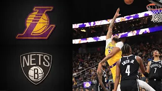 Lakers vs Net | Lakers GametimeTV | Lakers Team Highlights | Preseason 2023-2024 | 1st Half