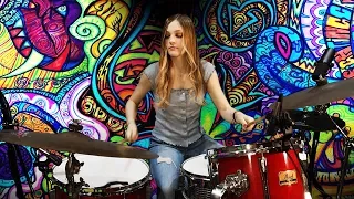 Ball Room Blitz – Sweet / drum cover by Mia Morris / Nashville Drummer, Musician, Songwriter