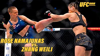 UFC 268 | Rose Namajunas vs. Zhang Weili | Full Fight & Highlights - Strawweight Title Fight