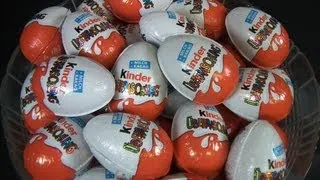 50 x Kinder Überraschung ... [ Unboxing ] [ Star Wars Twistheads Edition ] [Kinder Surprise]