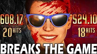 Mortal Kombat 1 - Janet Cage Breaks the Game!