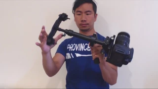 How to Balance Sutefoto S40 Handheld Camera Stabilizer and Review