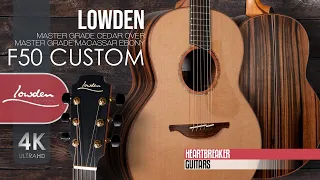 Lowden F50 Custom with Cedar over Macassar Ebony