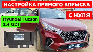 Hyundai Tucson 2.4 GDI. Установка ГБО на непосредственный впрыск.