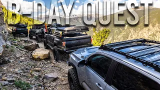 BIRTHDAY QUEST - WEEKENDERLANDER EP 37 - 4 Tacomas in the Colorado Mountains