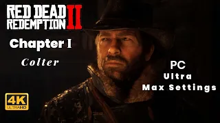 Red Dead Redemption 2 PC Chapter 1 Gameplay Walkthrough Full Story All Cutscenes Game Movie 4K Ultra