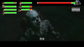 IT (2017) Final Battle with healthbars