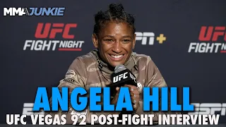 Angela Hill Draws Upon Vast Experience to Deliver Submission Victory | UFC Vegas 92