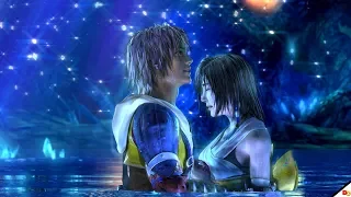 Final Fantasy X HD Remaster - Yuna and Tidus Kiss, Lake Macalania