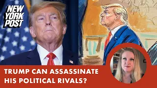 Presidents can assassinate their rivals, Trump lawyers boldly suggest in DC immunity case