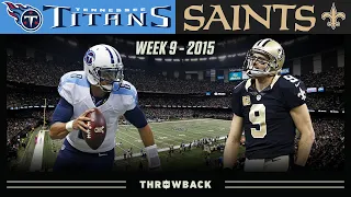 A Titanic Ending! (Titans vs. Saints 2015, Week 9)