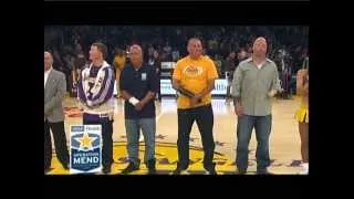UCLA Operation Mend featured at Lakers Game March 8, 2013