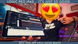 Logic Pro + iPad=❤️ It's the closest thing to perfect so far!