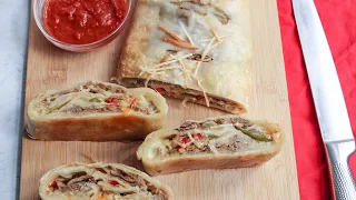 Best Cheesesteak Stromboli Recipe