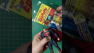 custom superman cape. mcfarlance toys