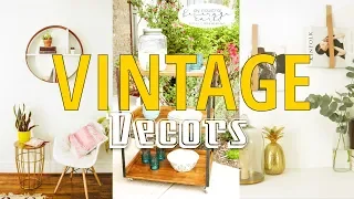 20 Vintage Decor ideas for anyone loves DIY activities