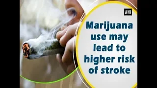 Marijuana use may lead to higher risk of stroke - #ANI News