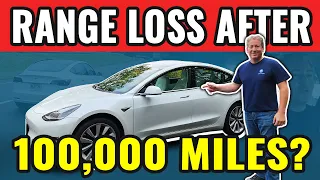 How Much Range Does A Tesla Lose After 100,000 miles?