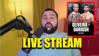 Oliveria vs Dariush Off, UFC Kansas City Predictions, Adesanya Next Fight? - Livestream