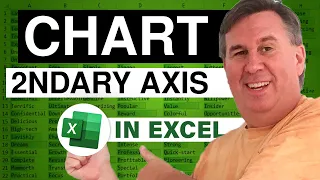 Excel - Chart Secondary Axis - Episode 1819