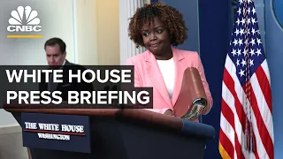 White House press secretary Karine Jean-Pierre holds a briefing with reporters — 02/13/23