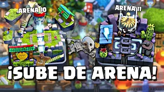 MEJORES MAZOS PARA ARENA 10 CLASH ROYALE 2023 NUEVA ACTUALIZACIÓN 😎🏆 ARENA MONTEPUERCOS