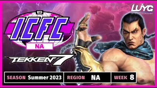 ICFC North America - TEKKEN 7 - Summer 2023 Week 8