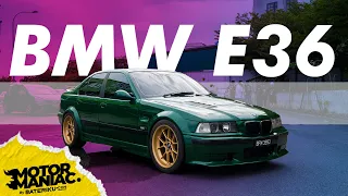 Gold & Green BMW E36 by Chung Hoe