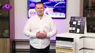 Система профилей AQ Gola-X — это безукоризненная лаконичность и безупречный вид вашей мебели