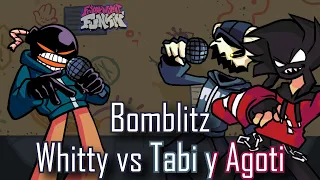 Bomblitz pero es Whitty vs Tabi y Agoti | Friday Night Funkin