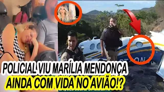 IMAGENS INÉDITAS DE MARÍLIA MENDONÇA | POLICIAL VIU MARÍLIA MENDONÇA AINDA COM VIDA NO AVIÃO!?