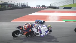 MotoGP17 Crash Compilation #2