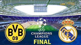 UEFA Champions League FINAL 23/24 | Borussia Dortmund vs Real Madrid - Full Match | Video Simulation