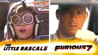 Little Rascals as Furious 7 - Trailer Mix (Side by Side Comparison)