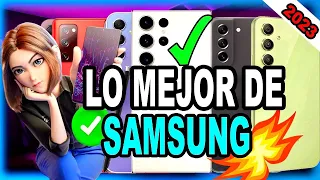 🤔¿QUÉ SAMSUNG COMPRAR? LOS 12 MEJORES CELULARES DE SAMSUNG 2023🚀💥📱