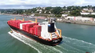 ICL's 'Independent Vision' arriving into the Port of Cork