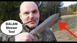 Das ist ein Messer :-) Condor Balam Machete im Test