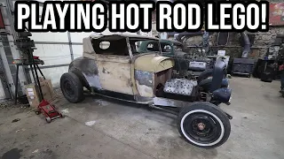 Building 1929 Ford Model A Hot Rod From A Pile Of Parts!!