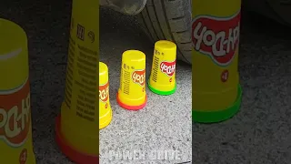 Car vs Play-Doh | Experiment