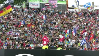 The crowd (and Pascal : ) at the Motocross of Nations, Ernee, France 2015 #motocross #mxgp #france