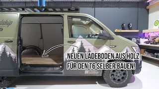 Ladeboden aus Holz für den VW T6 selber bauen! So gehts locker easy 🤘 // FREUNDSHIP