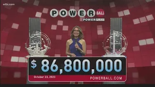 Powerball: Oct. 23, 2023