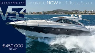 2009 Princess V53 'Our Game II' | Luxury V-Hull Motor Yacht | FOR SALE in Mallorca, Spain