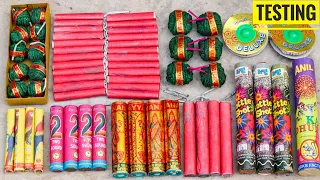 Different Types Of Crackers Testing | Diwali Fireworks Testing | Patakhe | Diwali 2022